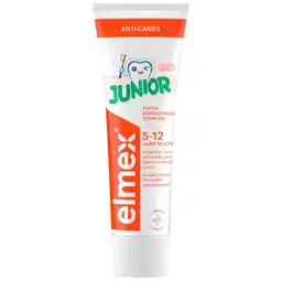 Kruidvat Elmex Anti-Cariës Junior 5-12 jaar Tandpasta aanbieding