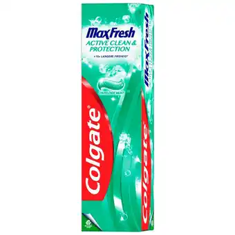 Kruidvat Colgate Max Fresh Active & Clean Protect Tandpasta aanbieding