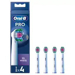 Kruidvat Oral-B Pro 3D White Opzetborstels aanbieding