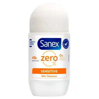 Kruidvat Sanex Zero% Sensitive 48H Deodorant Roller aanbieding