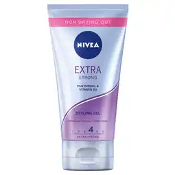 Kruidvat NIVEA Hold 4 Extra Strong Styling Gel aanbieding