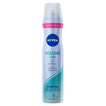 Kruidvat NIVEA Hold 4 Volume Care Styling Spray aanbieding
