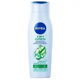 Kruidvat NIVEA 2-In-1 Express Shampoo & Conditioner aanbieding