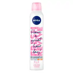 Kruidvat NIVEA Fresh Revive 3-in-1 Droogshampoo voor Donkerblond Haar aanbieding