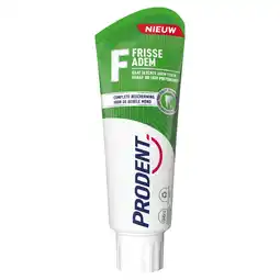 Kruidvat Prodent Frisse Adem Tandpasta aanbieding