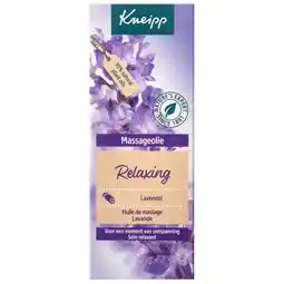 Kruidvat Kneipp Relaxing Massageolie aanbieding