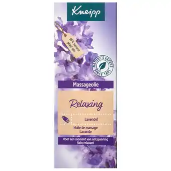 Kruidvat Kneipp Relaxing Massageolie aanbieding