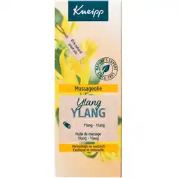 Kruidvat Kneipp Soft Touch Ylang Ylang Massageolie aanbieding