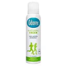 Kruidvat Odorex Natural Fresh Deodorant Spray aanbieding