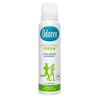 Kruidvat Odorex Natural Fresh Deodorant Spray aanbieding