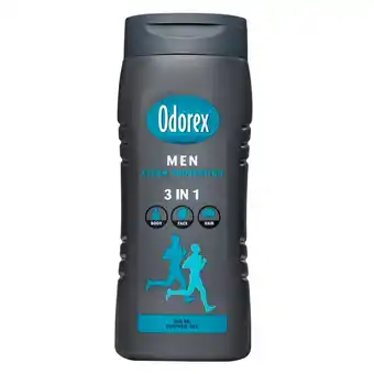Kruidvat Odorex Men Clean Protection 3-in-1 Showergel aanbieding