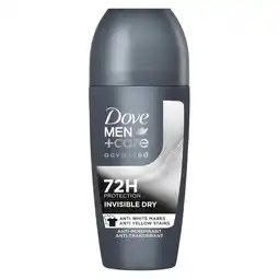 Kruidvat Dove Men+Care Invisible Dry Antitranspirant Deoroller aanbieding
