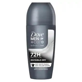 Kruidvat Dove Men+Care Invisible Dry Antitranspirant Deoroller aanbieding