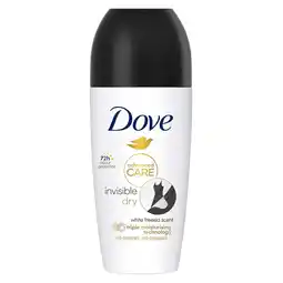 Kruidvat Dove Invisible Dry Antitranspirant Deodorant Roller aanbieding