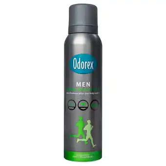 Kruidvat Odorex Men Fresh Protection Deodorant Spray aanbieding