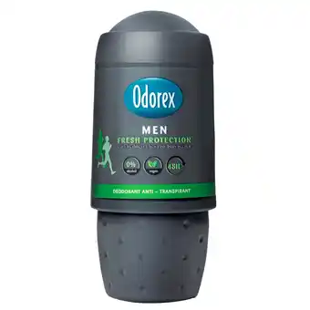 Kruidvat Odorex Men Fresh Protection Deodorant Roller aanbieding