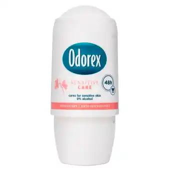 Kruidvat Odorex Sensitive Care Deodorant Roller aanbieding