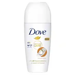 Kruidvat Dove Go Fresh Deoroller Coconut & Jasmin Anti- Transpirant Deodorant Roller aanbieding