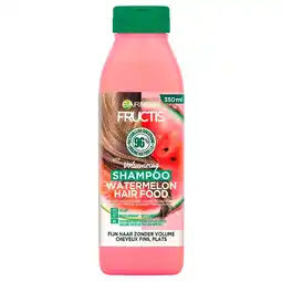 Kruidvat Garnier Fructis Watermelon Hair Food Shampoo aanbieding
