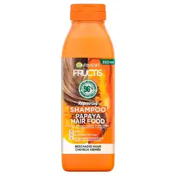 Kruidvat Garnier Fructis Papaya Hair Food Shampoo aanbieding