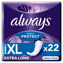 Kruidvat Always Dailies Extra Long Inlegkruisjes aanbieding