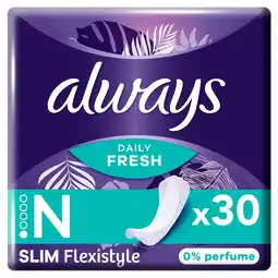 Kruidvat Always Dailies Fresh Slim Flexistyle Inlegkruisjes aanbieding