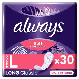 Kruidvat Always Soft Like Cotton Large Inlegkruisjes aanbieding