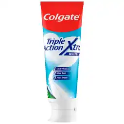 Kruidvat Colgate Triple Action Xtra White Tandpasta aanbieding
