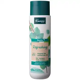 Kruidvat Kneipp Refreshing Mint-Eucalyptus Douchegel aanbieding