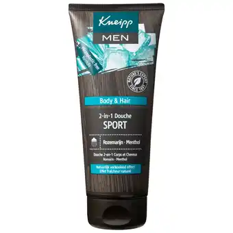 Kruidvat Kneipp Men Sport 2-in-1 Shampoo en Douchegel aanbieding