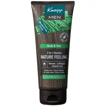 Kruidvat Kneipp Men Nature Feeling Dennen, Buffelgras & IJslands Mos 2-in-1 Douche aanbieding