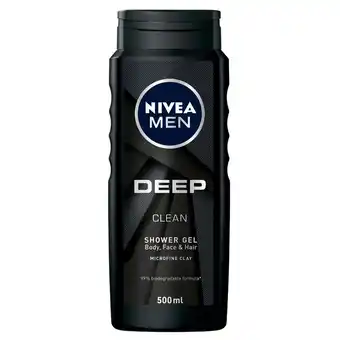 Kruidvat NIVEA Men Deep Clean Douchegel aanbieding