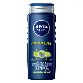 Kruidvat NIVEA Men Energy Douchegel aanbieding
