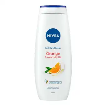 Kruidvat NIVEA Soft Care Shower Orange & Avocado Oil Douchegel aanbieding