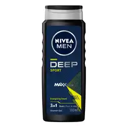 Kruidvat NIVEA Men Deep Sport 3-in-1 Shower Gel aanbieding