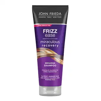 Kruidvat John Frieda Frizz Ease Miraculous Recovery Repairing Shampoo aanbieding