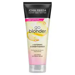 Kruidvat John Frieda Sheer Blonde Go Blonder Lightening Conditioner aanbieding