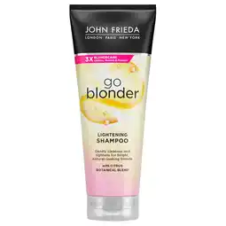 Kruidvat John Frieda Sheer Blonde Go Blonder Lightening Shampoo aanbieding