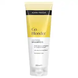 Kruidvat John Frieda Sheer Blonde Go Blonder Lightening Shampoo aanbieding