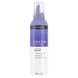 Kruidvat John Frieda Frizz Ease Dream Curls Curl Reviver Mousse aanbieding