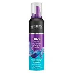 Kruidvat John Frieda Frizz Ease Dream Curls Curl Reviver Mousse aanbieding