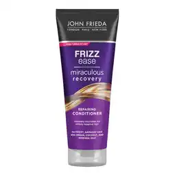 Kruidvat John Frieda Frizz Ease Miraculous Recovery Repairing Conditioner aanbieding
