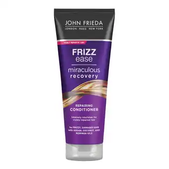 Kruidvat John Frieda Frizz Ease Miraculous Recovery Repairing Conditioner aanbieding