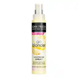 Kruidvat John Frieda Sheer Blonde Go Blonder Controlled Lightening Hairspray aanbieding