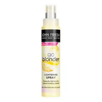 Kruidvat John Frieda Sheer Blonde Go Blonder Controlled Lightening Hairspray aanbieding