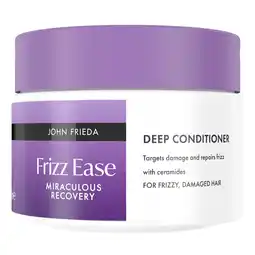Kruidvat John Frieda Frizz Ease Miraculous Recovery Deep Conditioner aanbieding