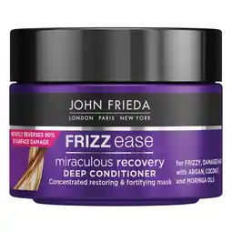 Kruidvat John Frieda Frizz Ease Miraculous Recovery Deep Conditioner aanbieding