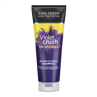 Kruidvat John Frieda Violet Crush Intensive Purple Shampoo aanbieding