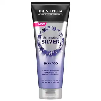 Kruidvat John Frieda Shimmering Silver Shampoo aanbieding
