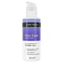 Kruidvat John Frieda Frizz Ease Dream Curls Crème Oil aanbieding
